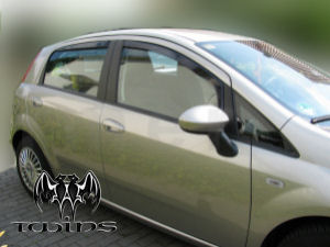 Tinted wind deflectors fiat grande punto evo Point NEW point 5